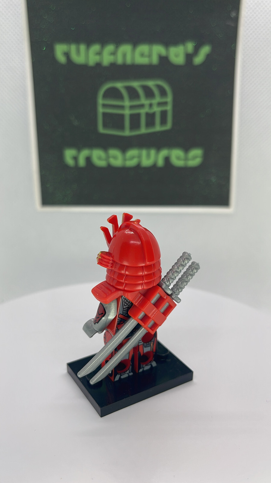 Custom PAD Printed TRANSFORMERS DRIFT (RED SAMURAI) Minifigure