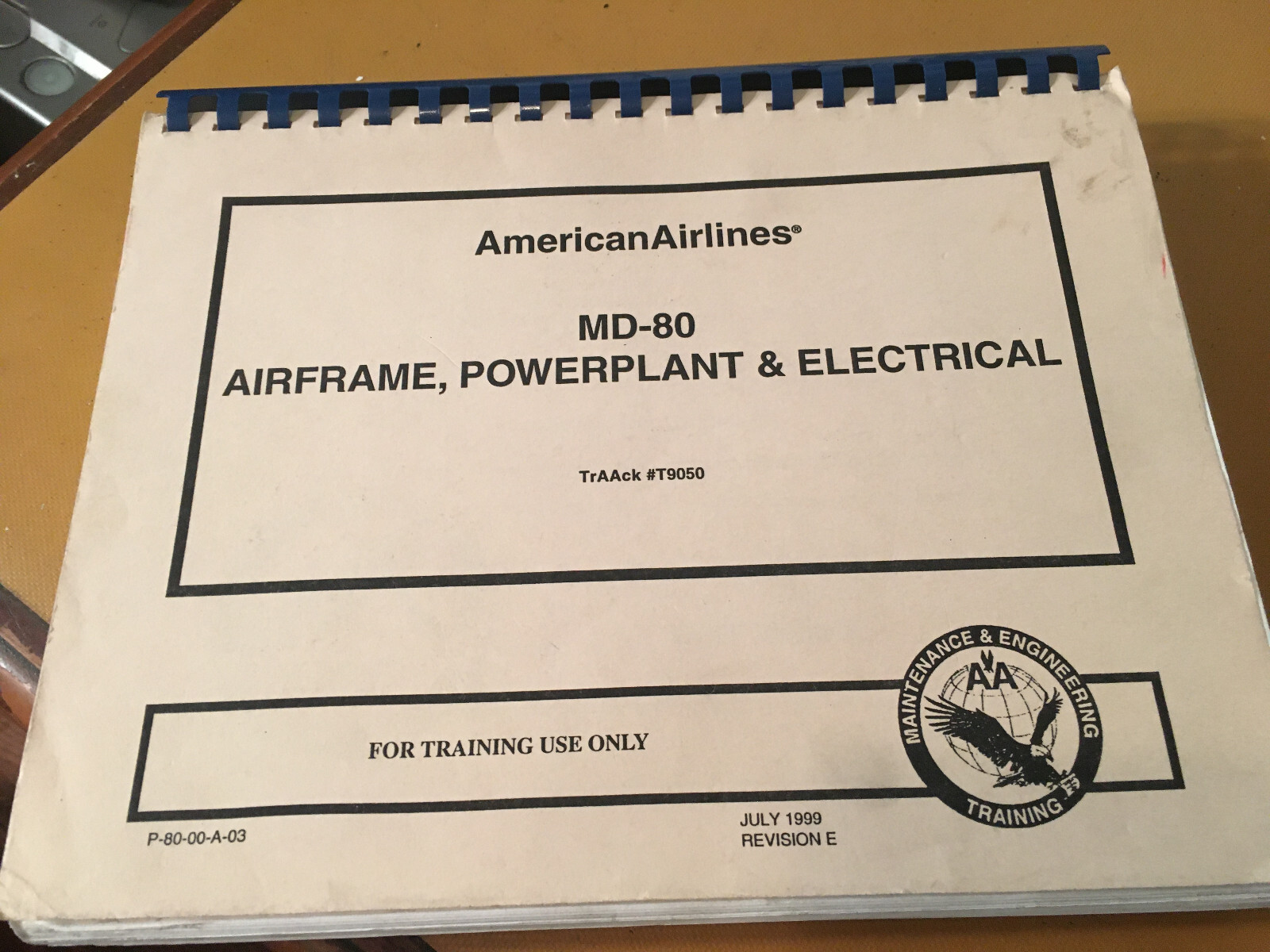 MD-80 Airframe, Powerplant & Electrical Maintenance Training Manual