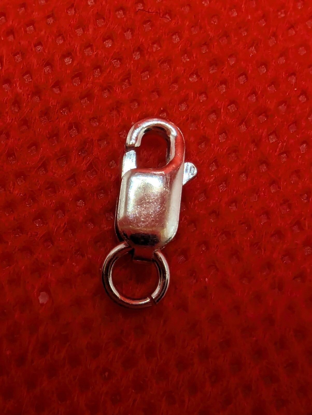 4 Sterling Silver 925 Lobster Claw Clasp Finding - Bracelet Chain Necklace-10mm