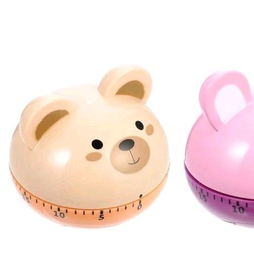 60 Minutes Countdown Timer Kitchen Timer Cartoon Animal Kitchen - Bear