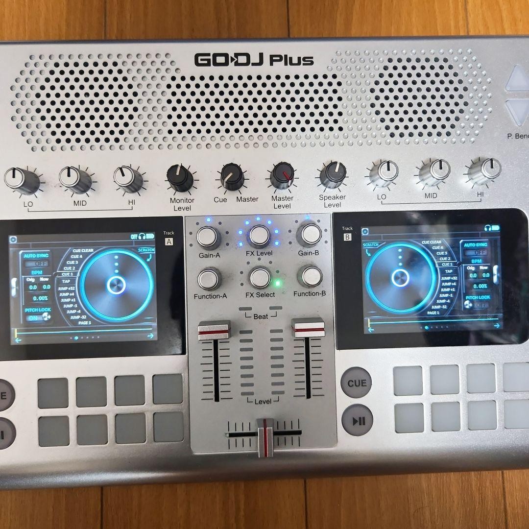 MONSTER GODJ Plus DJ Controller Portable 256GB microSD Tested Working
