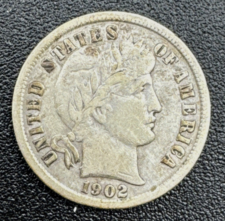 1902-S Barber Dime
