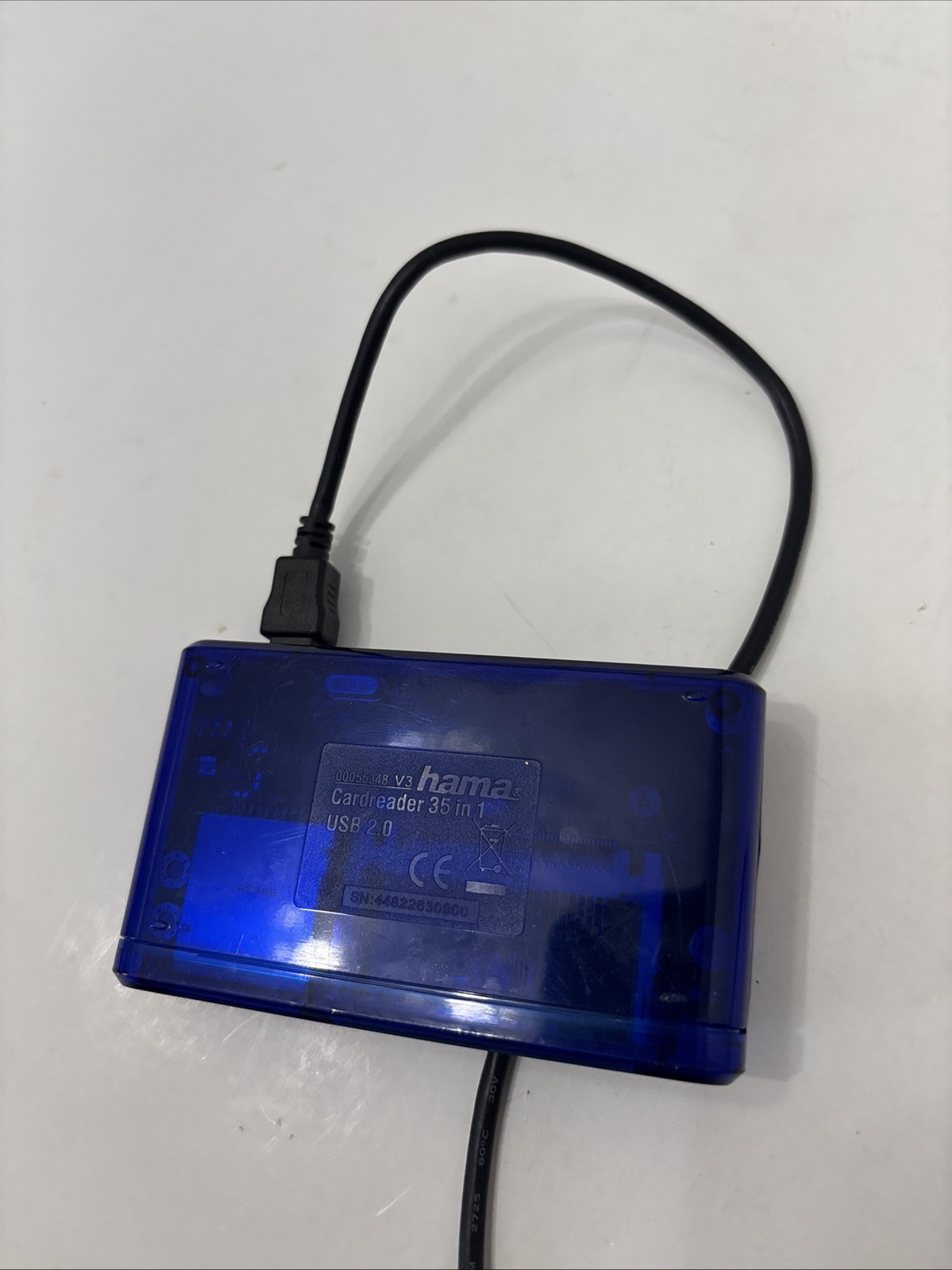 Hama USB 2.0 35 in 1 Multi Card Reader Memory Card Adapter PC Laptop External