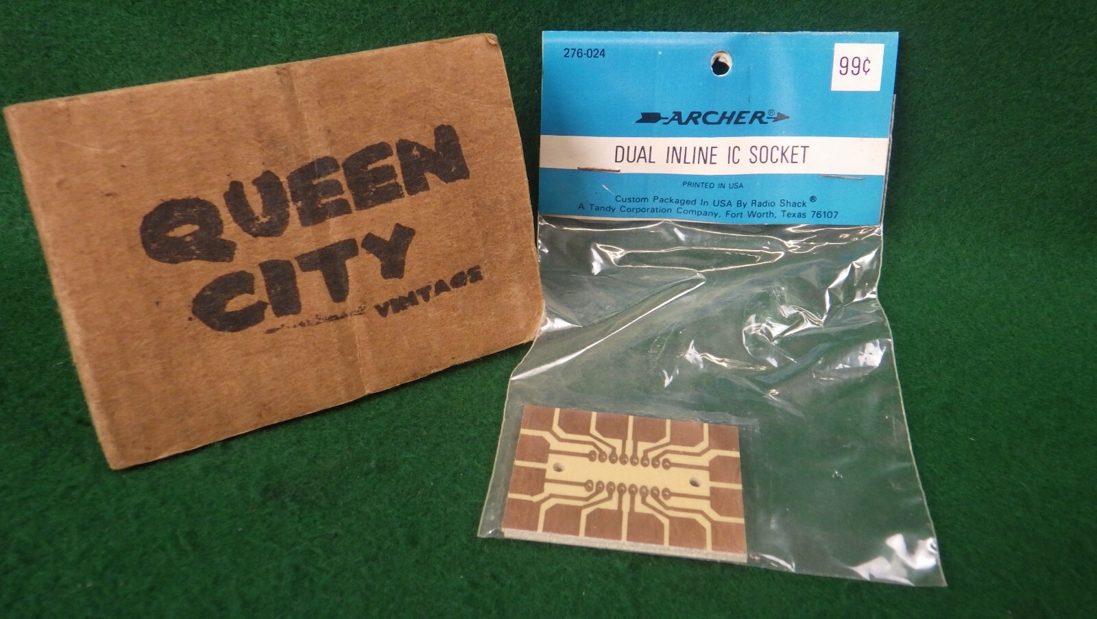 NOS Vintage Archer 276-024 Dual Inline IC socket
