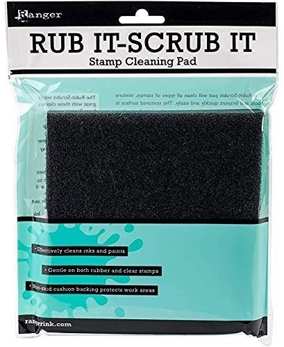 Ranger Clear Stamp Accessories Bundle - Ranger Scrub It Pad and Clear Stamp...