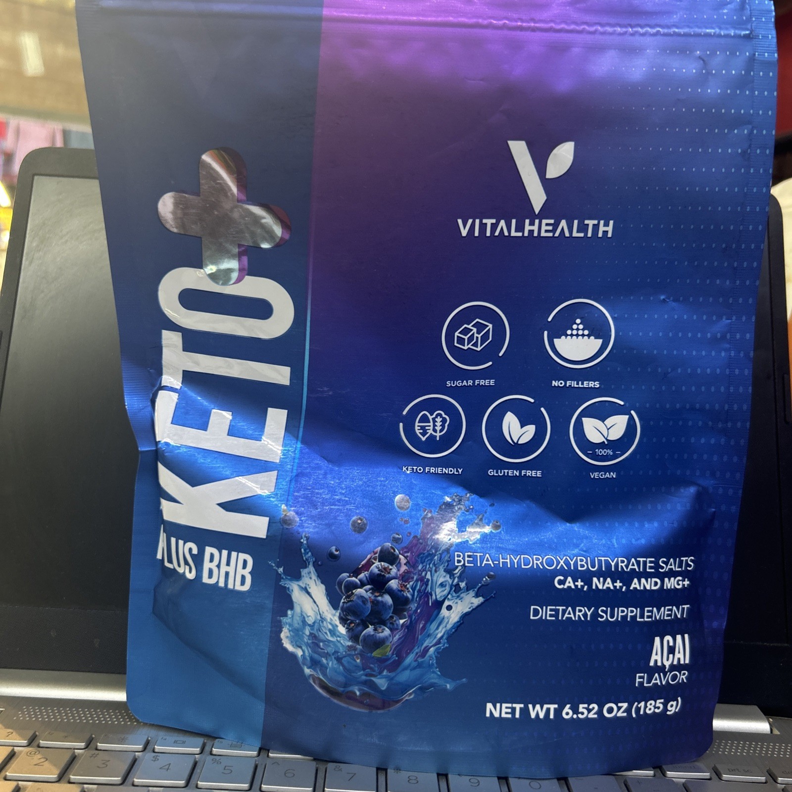 Keto Plus VITALHEALTH FAT BURNER Weightloss ORGANIC NANOTECHNOLOGY  Original