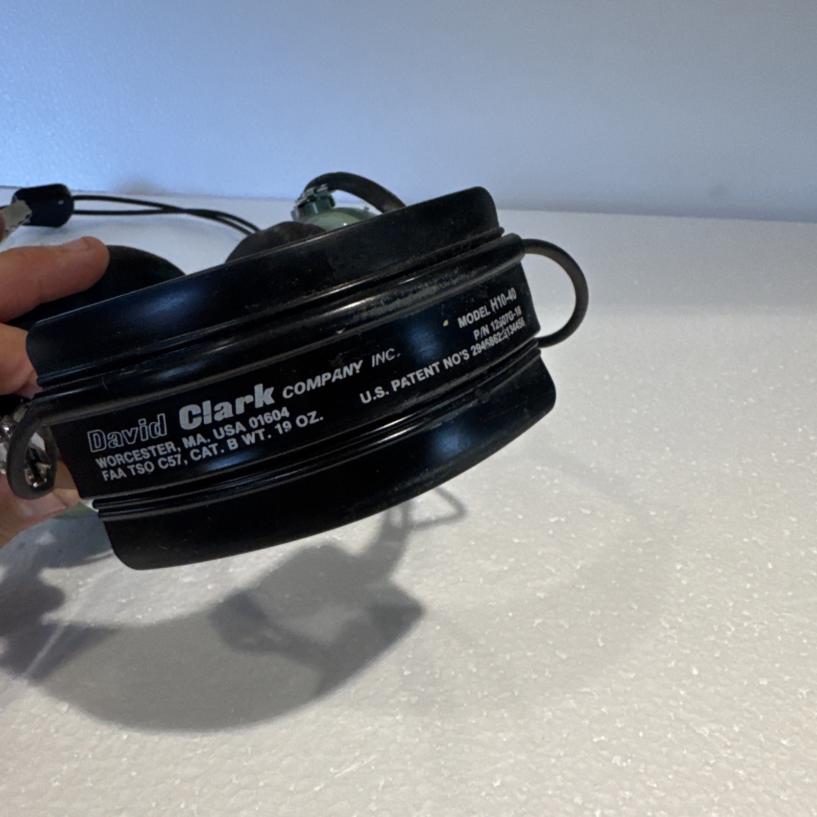 David Clark M-11 Aviation Headset and M-4 Mic