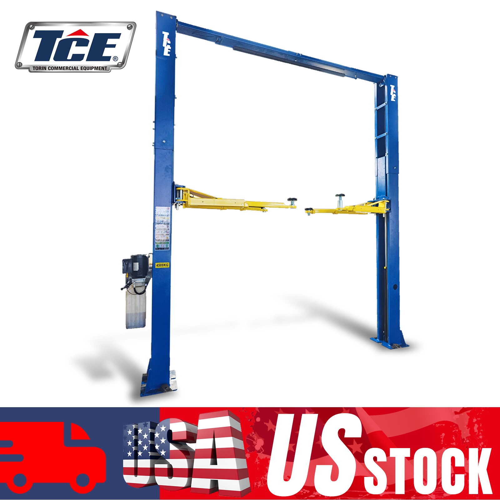 TCE 10000 lbs Two Post Lift 2-Post Lift Auto Lift Auto Car Lift Hoist Equipment