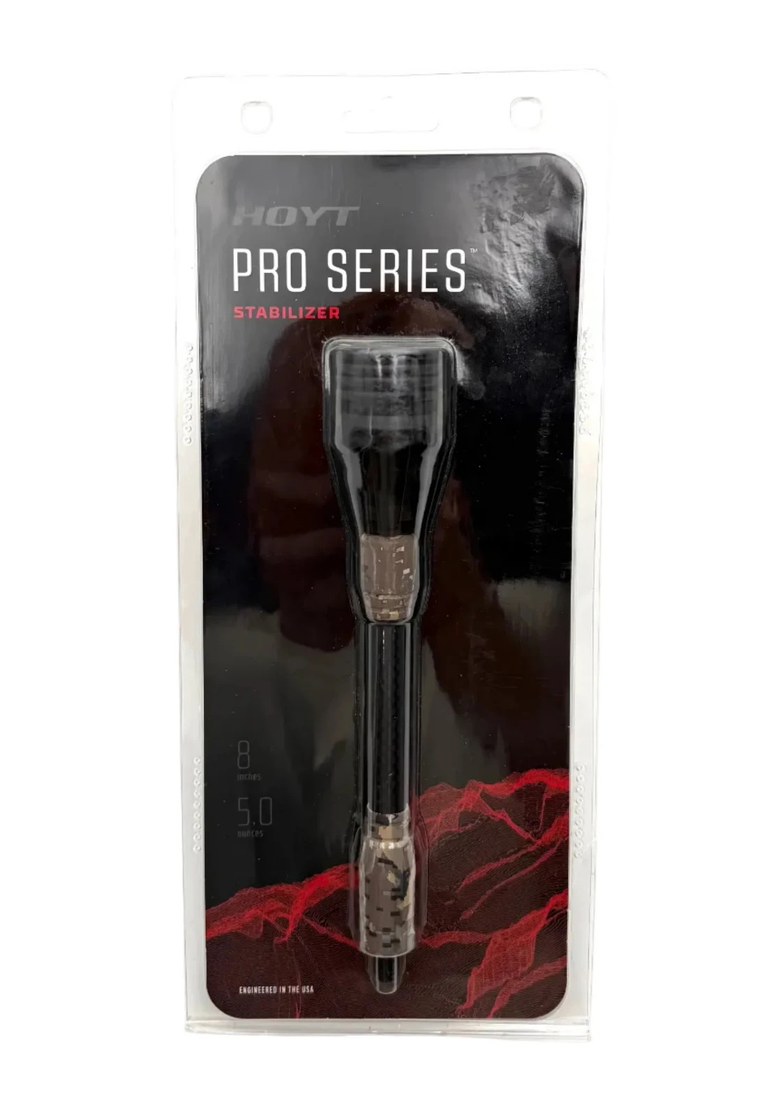 Hoyt Pro Series Stabilizer - 8" 5oz - Gore Optifade Elevated II