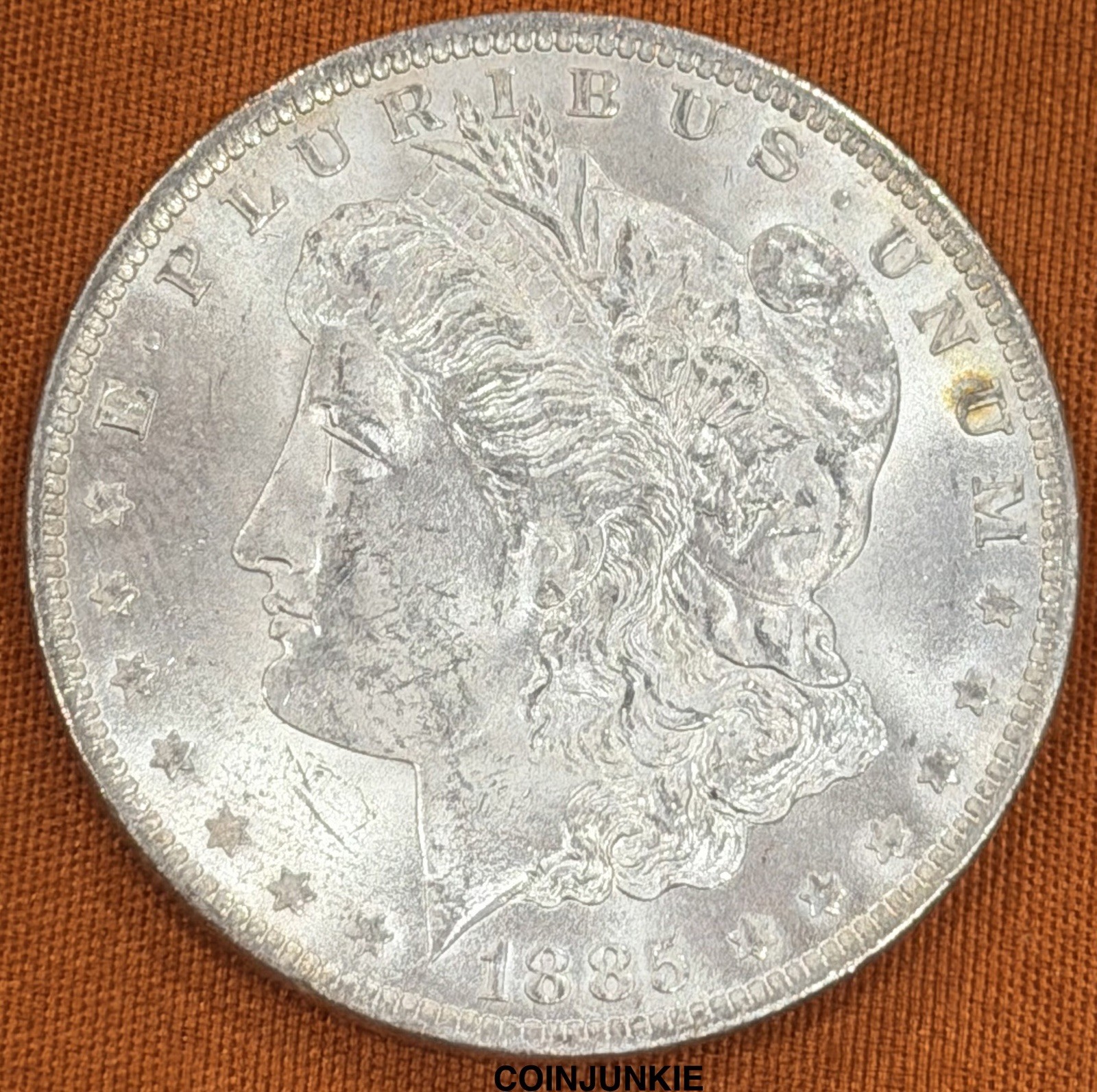 1885 O MORGAN DOLLAR-90% SILVER-MS CONDITIONN-MUST HAVE! 🔥