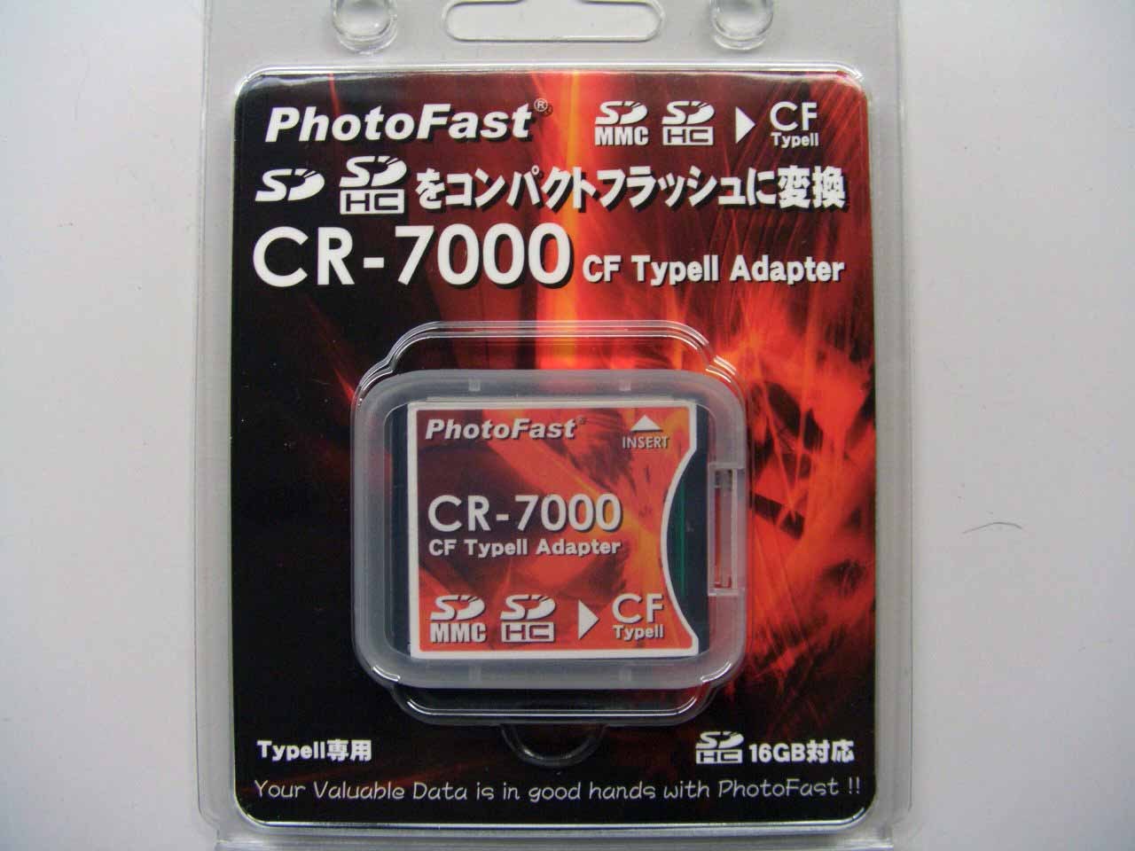 PhotoFast CR7000 SD SDHC SDXC to CF CompactFlash Compact Flash Convert Adapter