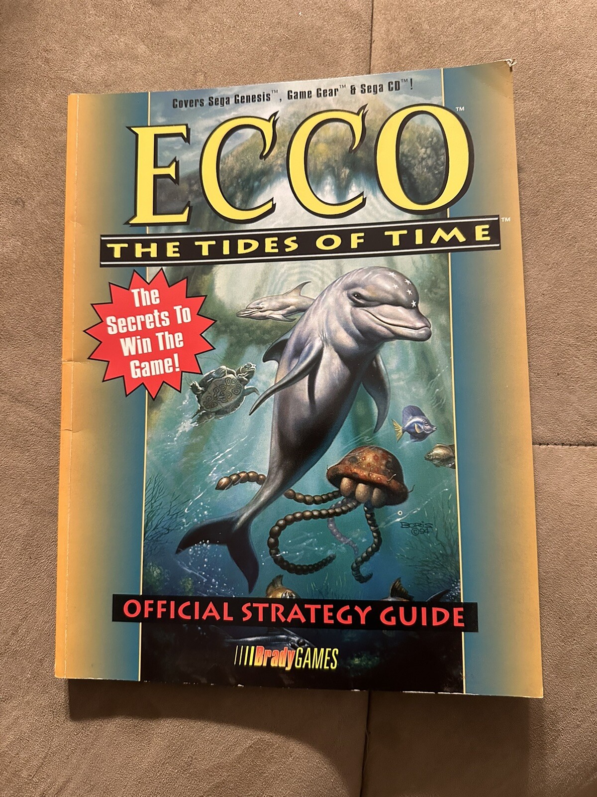 Brady Games ECCO The Tides Of Time Official Strategy Guide