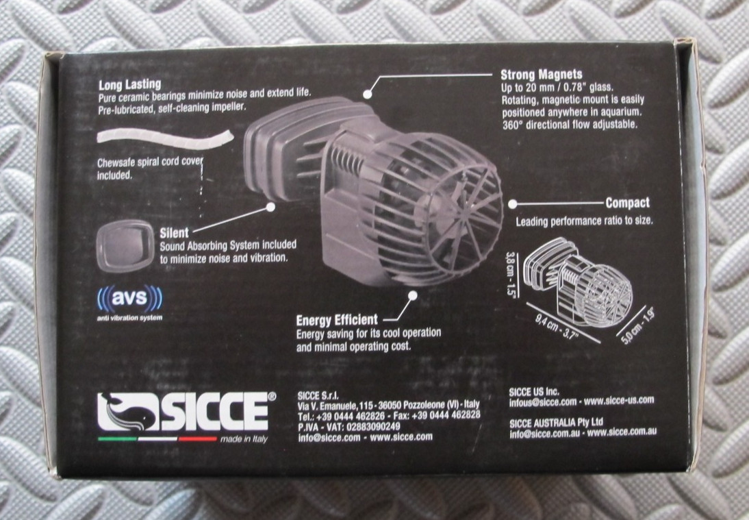 SICCE XSTREAM 6500 Wave Maker Flow Pump 1720 GPH