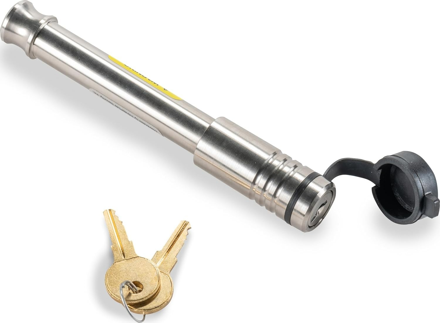 Universal Locking Hitch Pin fits 2" and 2.5" Receivers w/ Dust Cap & 2 Keys New