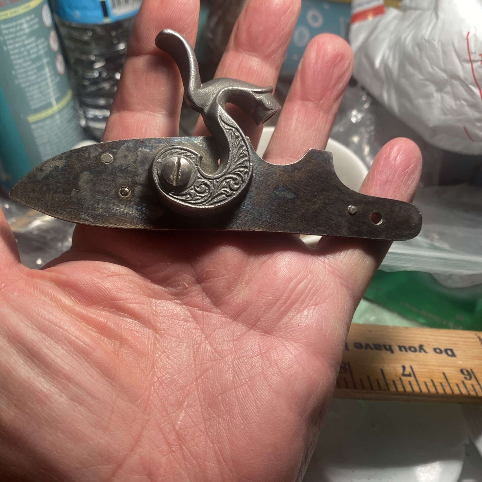 CVA. Lock, Bolt & Bushings. 4 3/4" Long.