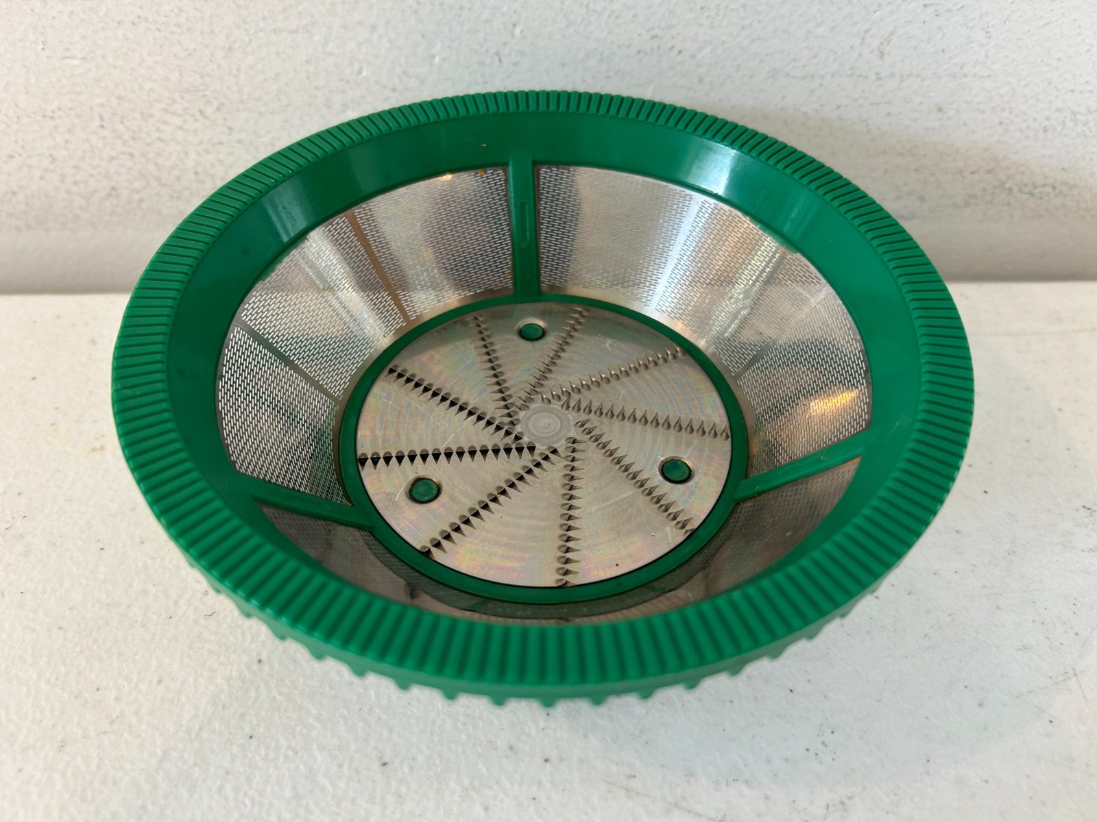 Juiceman Jr Model JM-I JM1 Replacement Parts Green Strainer Filter Blade Basket