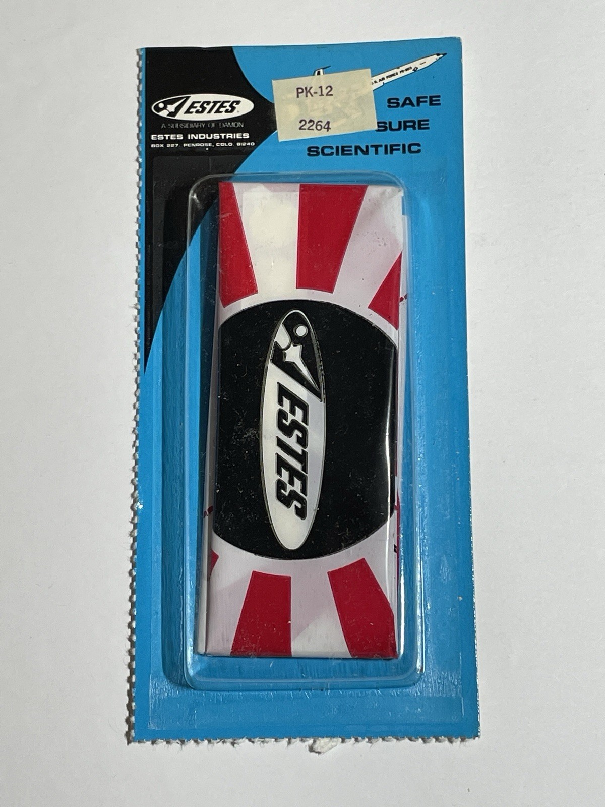 Estes Flying Model Rocket Parachute PK-12 MOC Rocketry