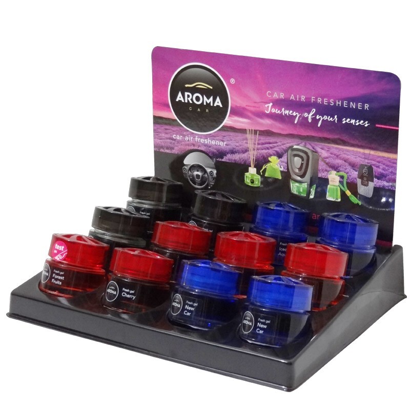 Aroma Car Gel Flat 12/Case