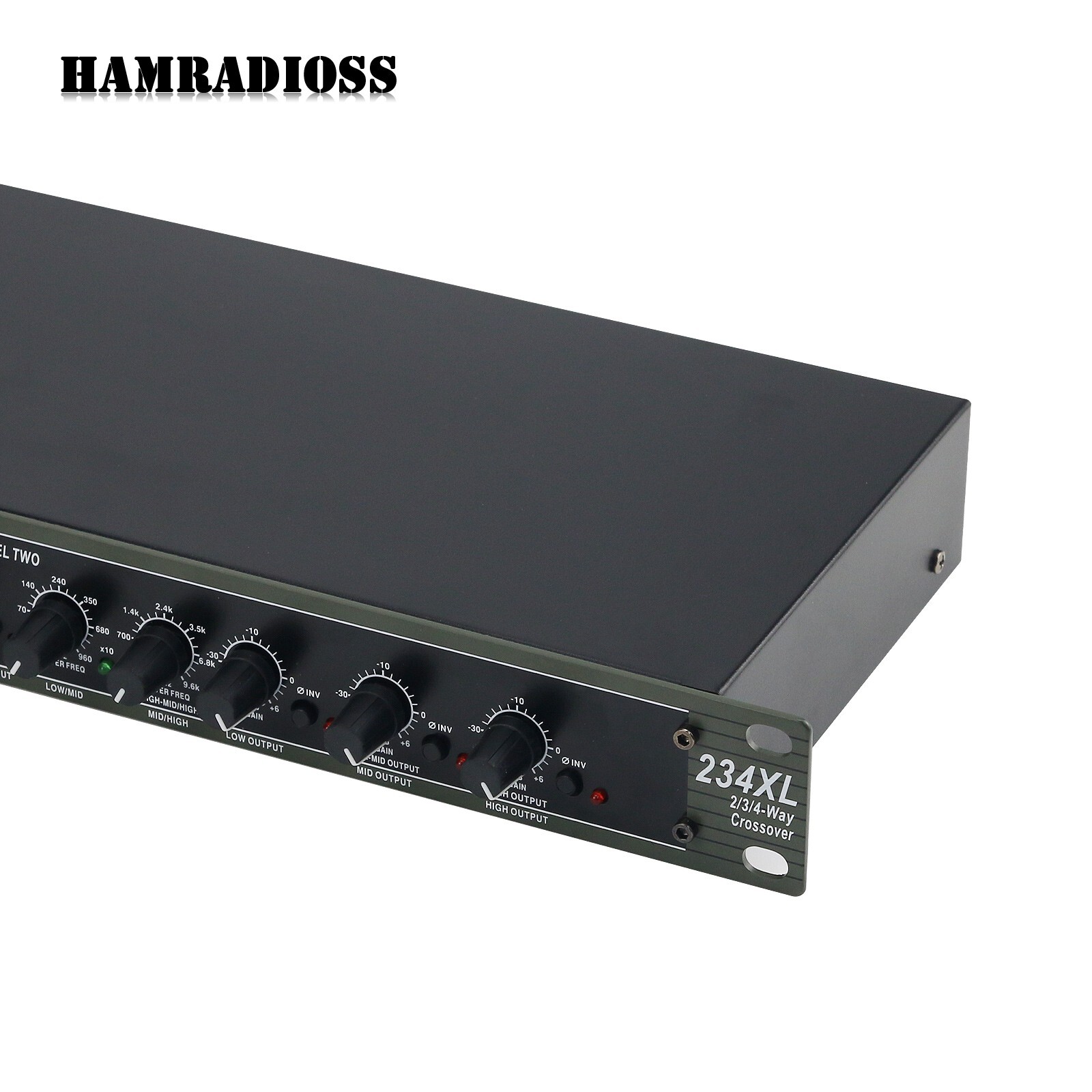 234XL 2-/3-/4 Way Electronic Crossover Audio Crossover Professional for DBX