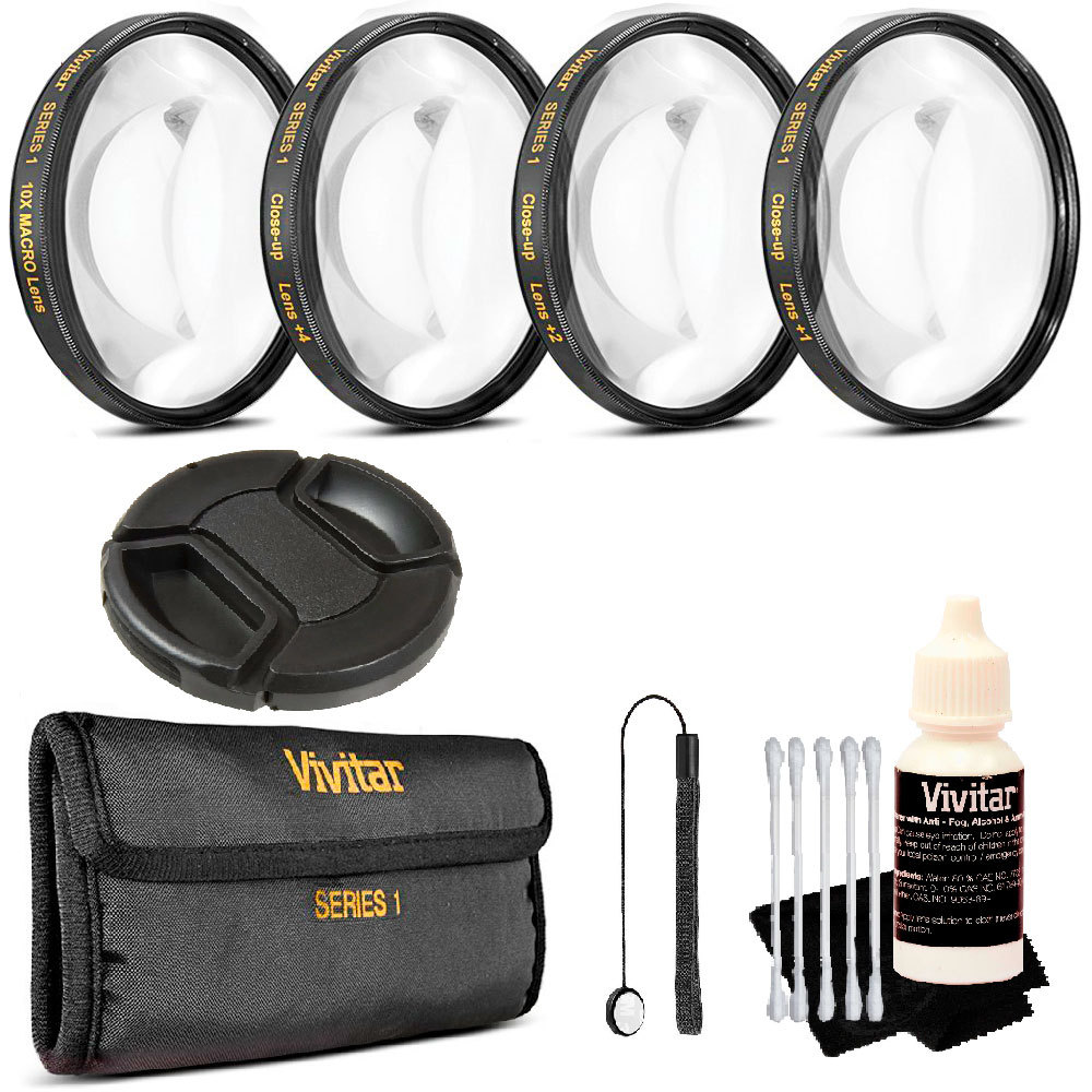 Vivitar 67mm Professional Macro Close Up Kit + Top Kit for All 67mm Lenses