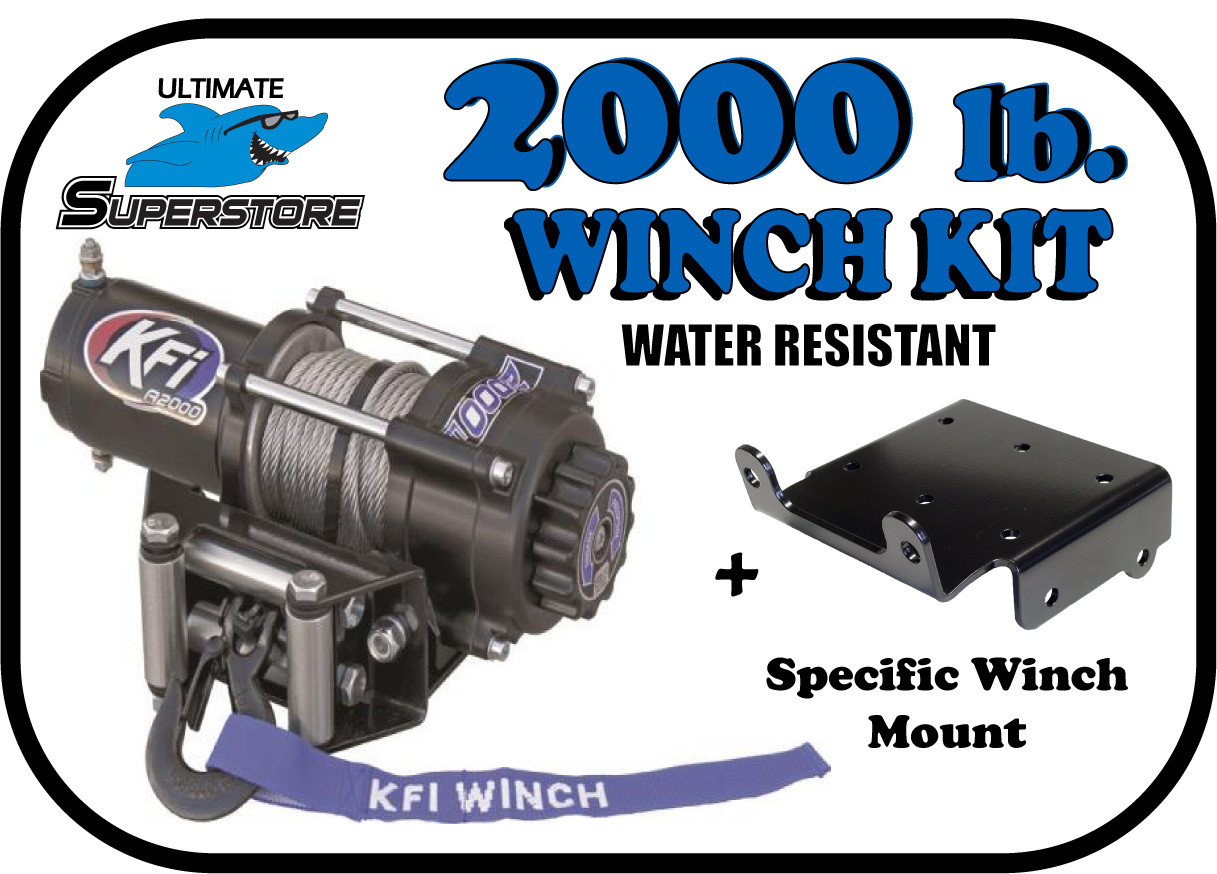 KFI 2000 lb. Winch Mount Kit Arctic Cat / Textron Alterra 450 '16-'22