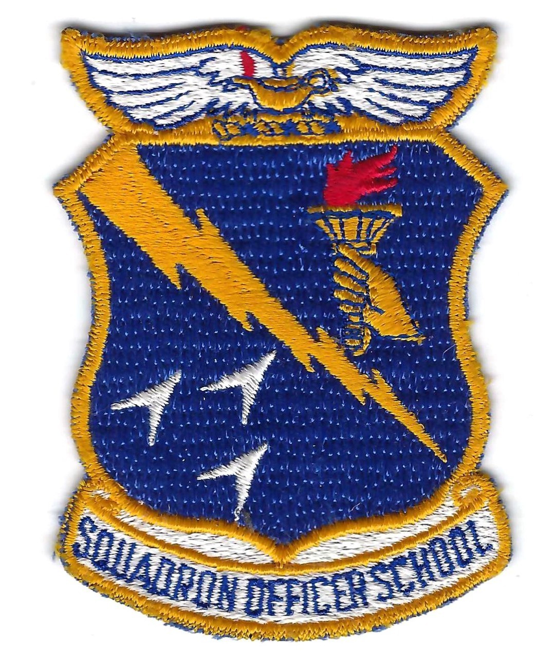PATCH USAF SQUADRON OFFICER SCHOOL HEADQUARTERS MAXWELL AFB   M-42