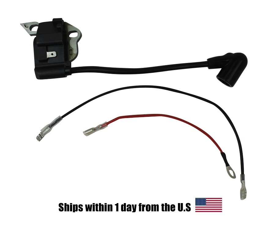 Ignition Coil Fits STIHL Chainsaw 017 018 MS170 MS180, 1130 400 1302/11304001302