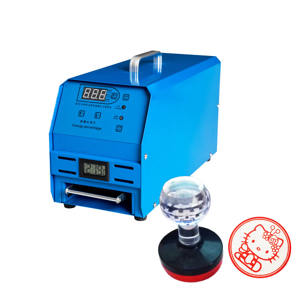 220V Digital Photosensitive Seal Flash Stamp Machine Selfinking Stamping Making