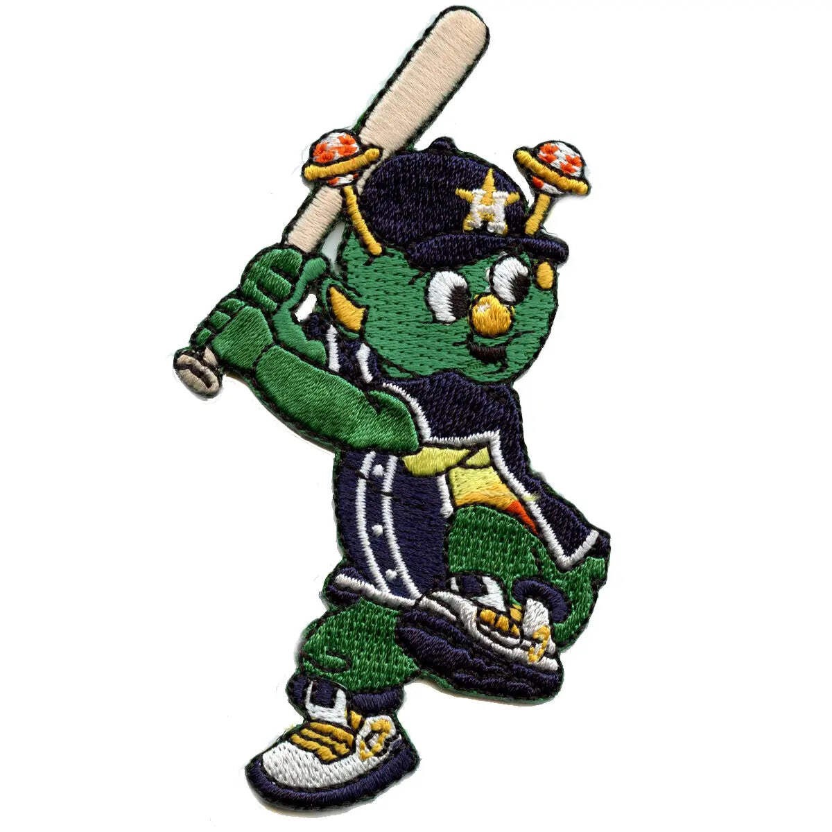 Houston Astros Team Mascot 'Orbit' Self Adhesive Patch Sticker