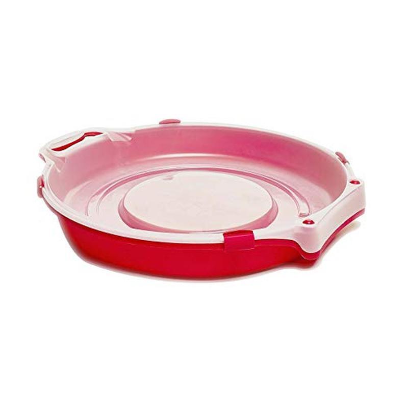 Wreath Storage Box 3 Pack Holiday Organizer Sturdy Plastic Stackable Container