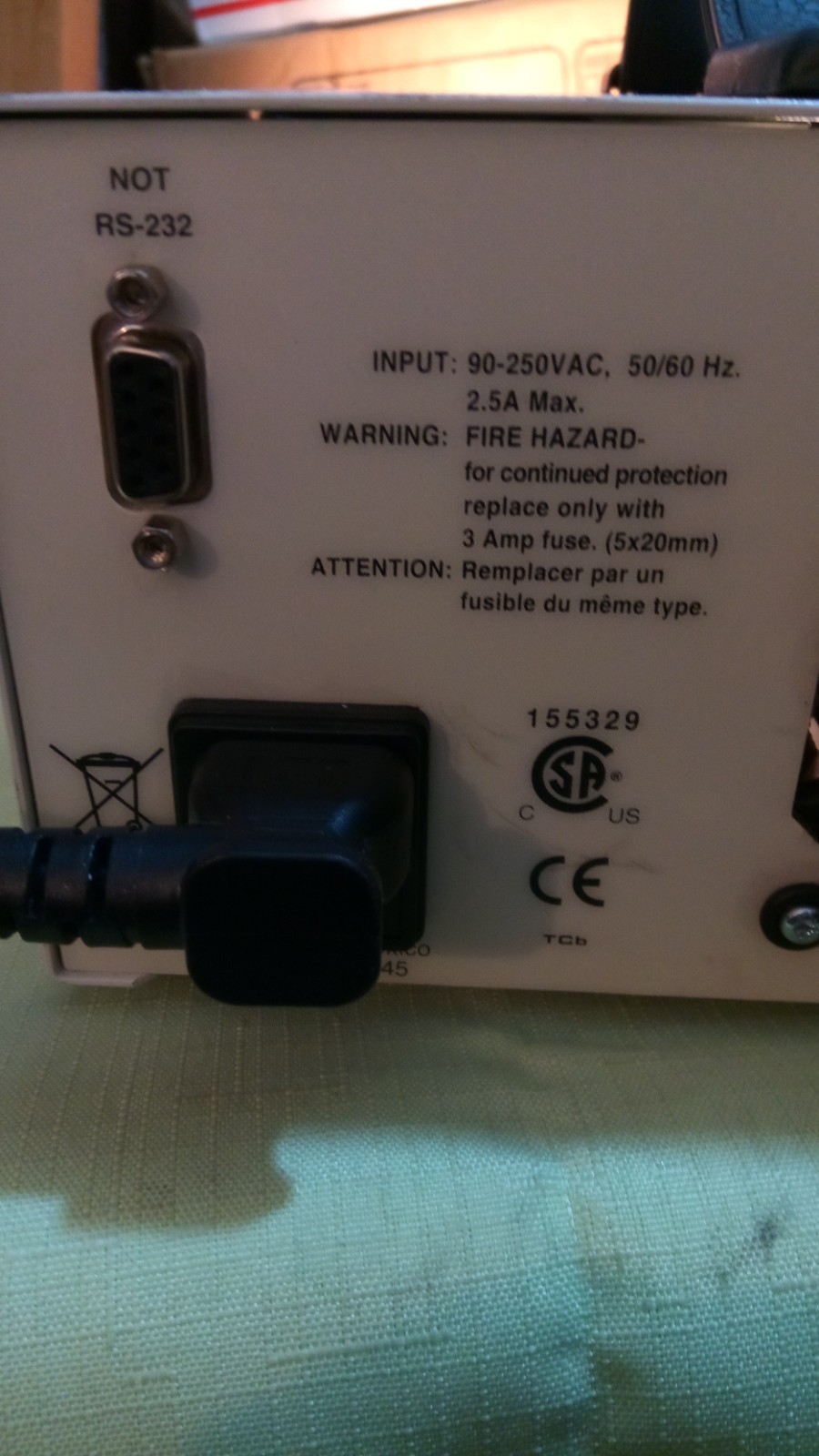 Schott A20800 Light Source DCR III EKE Fiber Optic Light Source