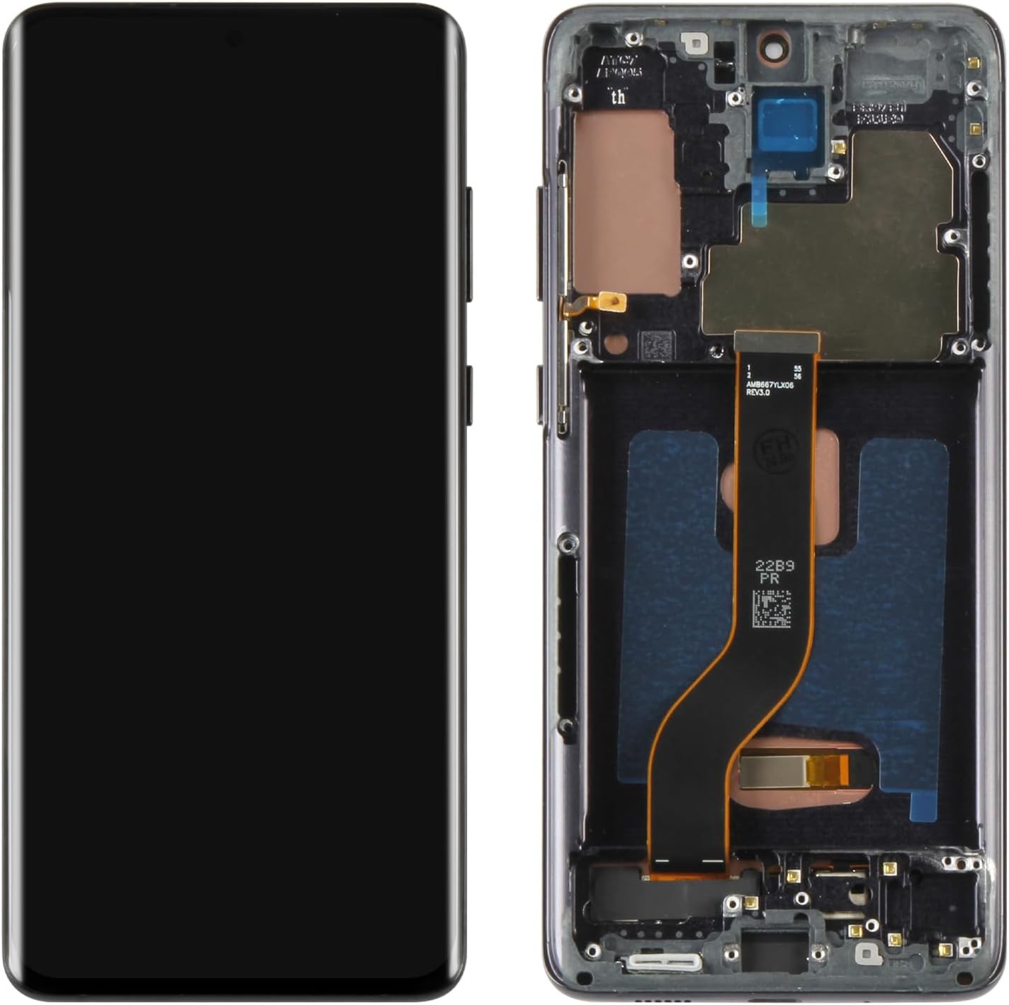 For Samsung S20 Plus Screen Replacement OLED Display G986U Touch Digitizer Frame