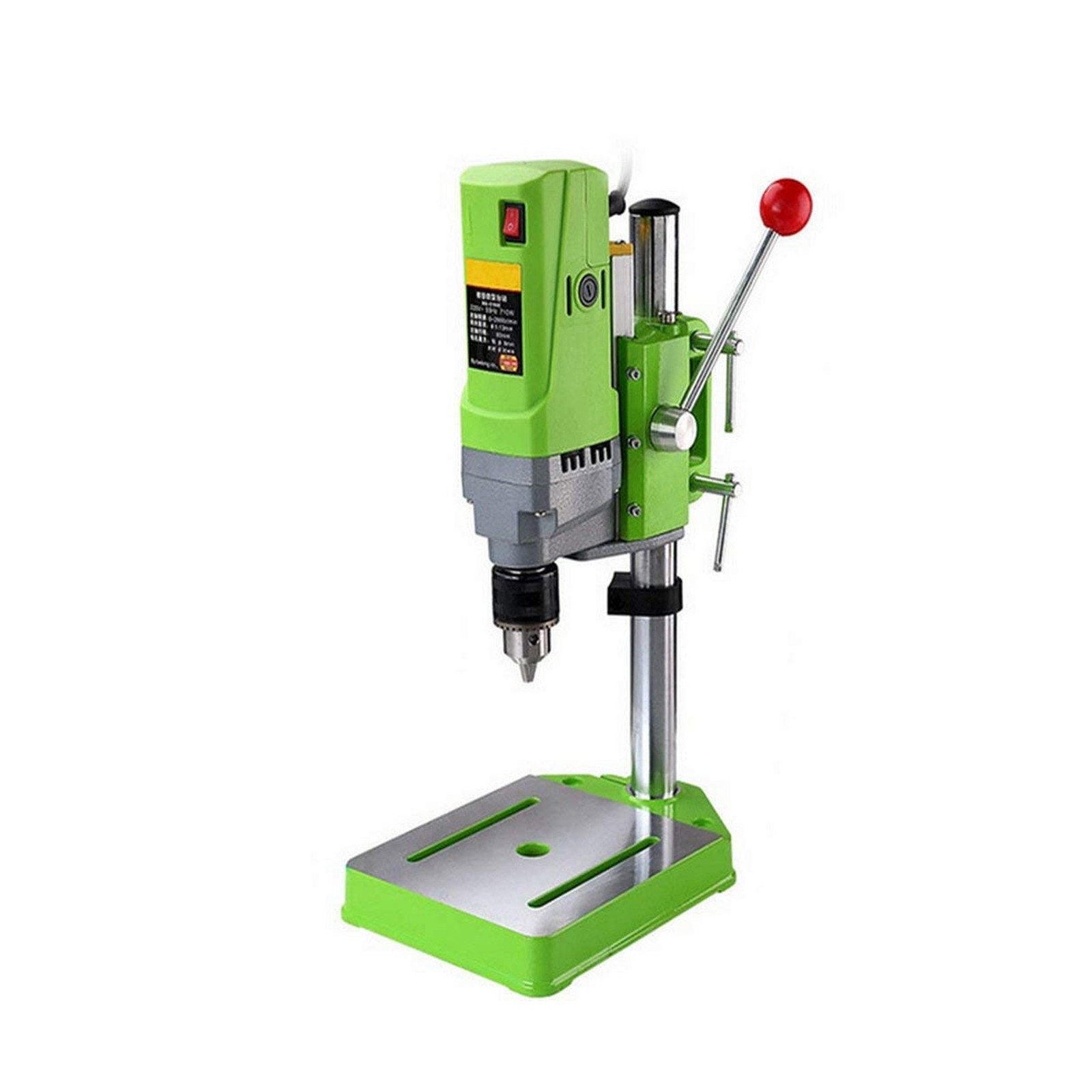 Bench Drill Stand 710W Mini Electric Bench Drilling Machine Drill Chuck 1-13m...