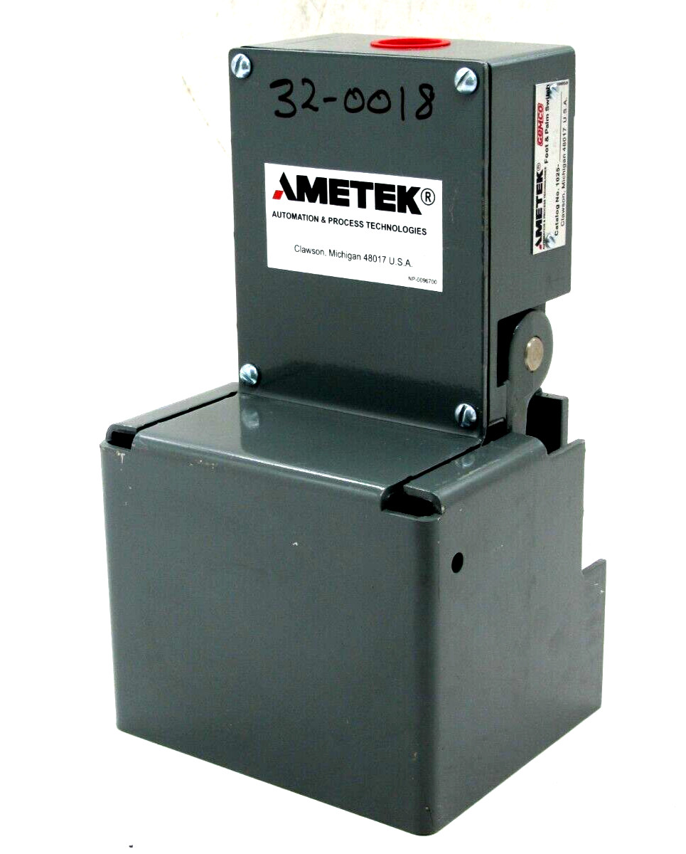 NEW AMETEK GEMCO 1025-1402 FOOT AND PALM SWITCH 10251402