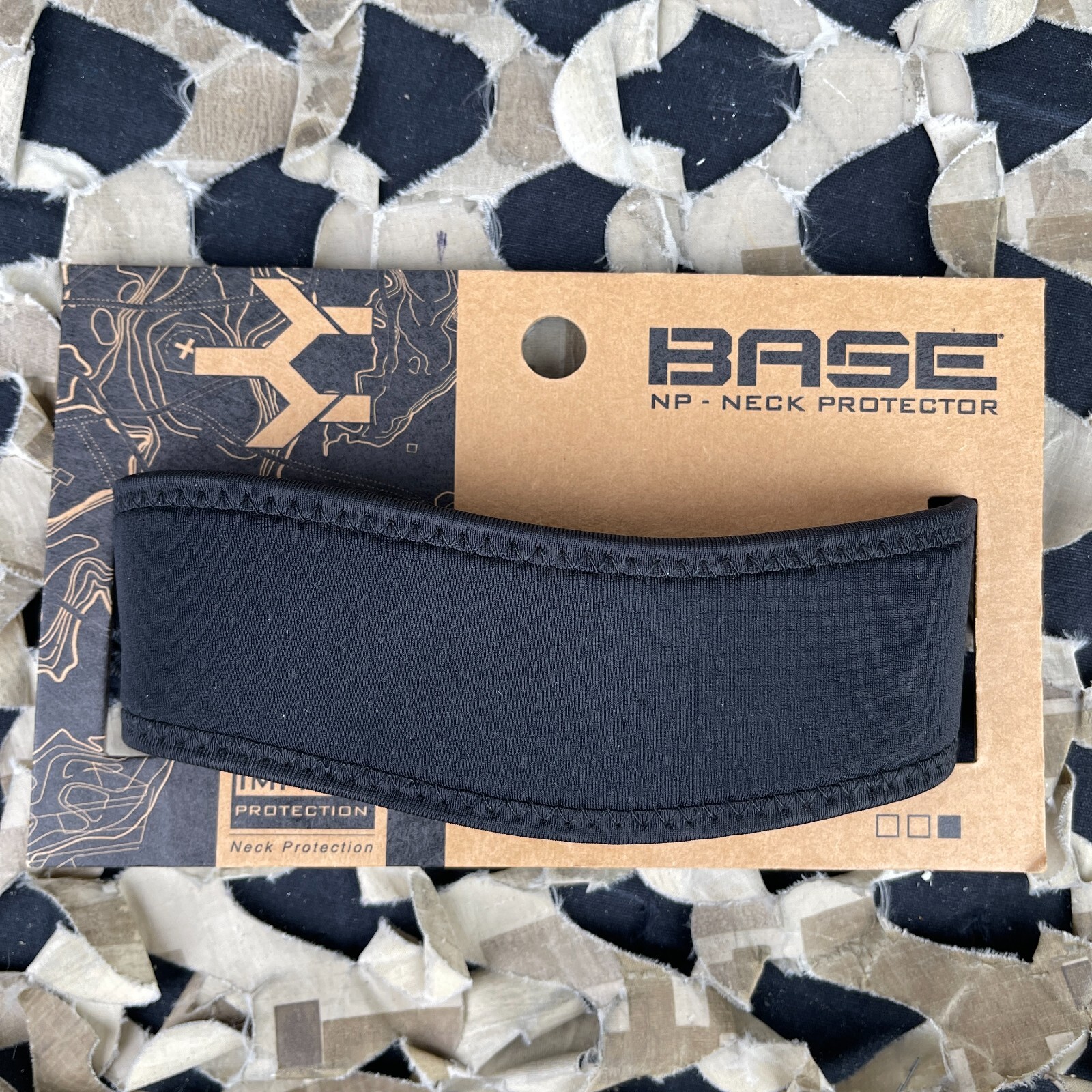 NEW Base Neoprene Neck Protector - Black - Adult