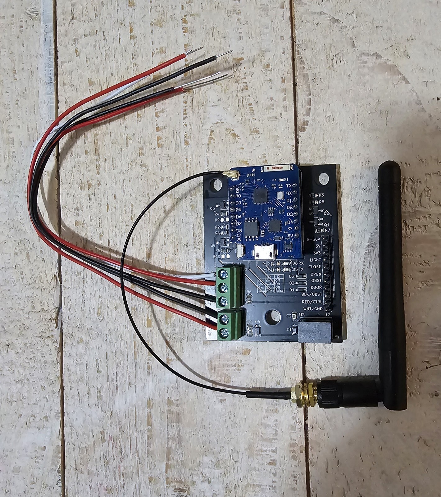 Ratgdo alternative v2.53 w/ wifi antenna - Chamberlain -Home Assistant -Home Kit