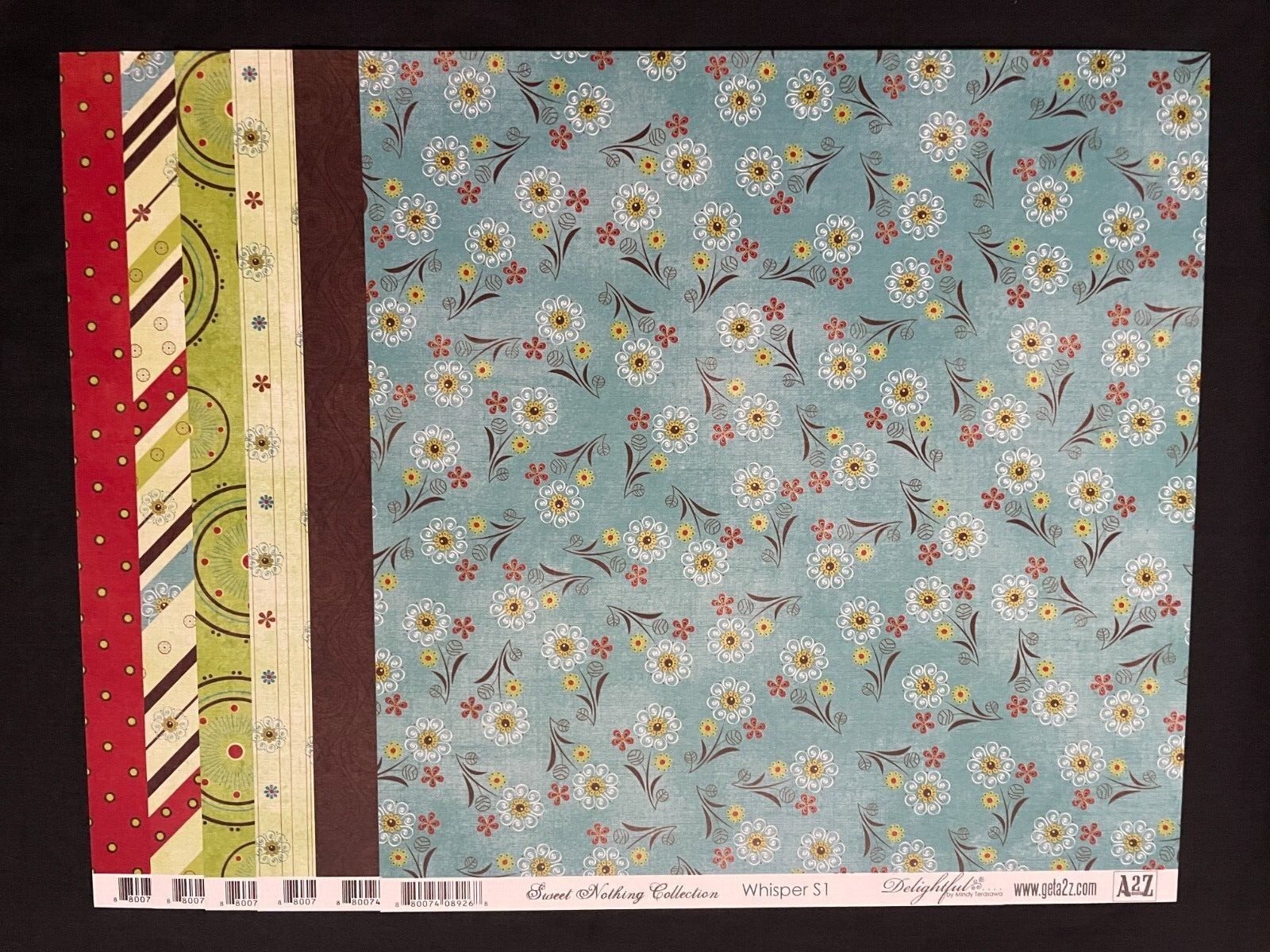A2Z DELIGHTFUL "SWEET NOTHING" 12X12 DS HEAVY PAPER