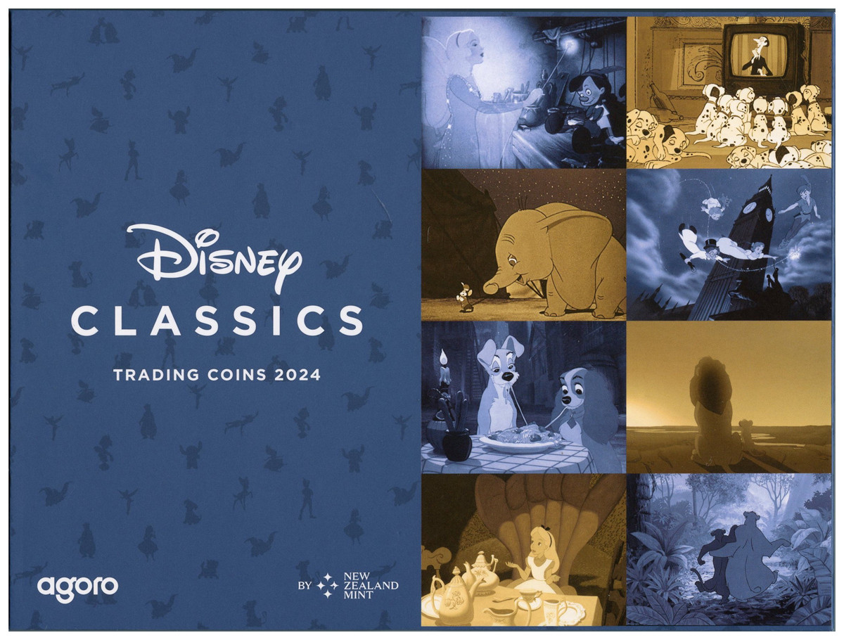 Niue: 2024 Disney Mint Trading Coin Mystery Set (Disney Classics, Sealed Box & C