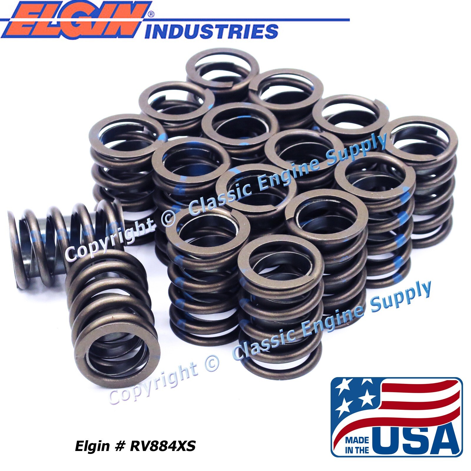 New Valve Spring Set FIts Some 1964-1990 Oldsmobile 260-455 V8 Engine USA Made