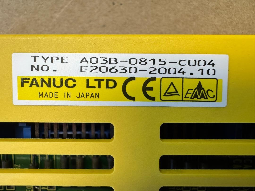 FANUC A03B-0815-C004 I/O MODULE E20630-2004.10
