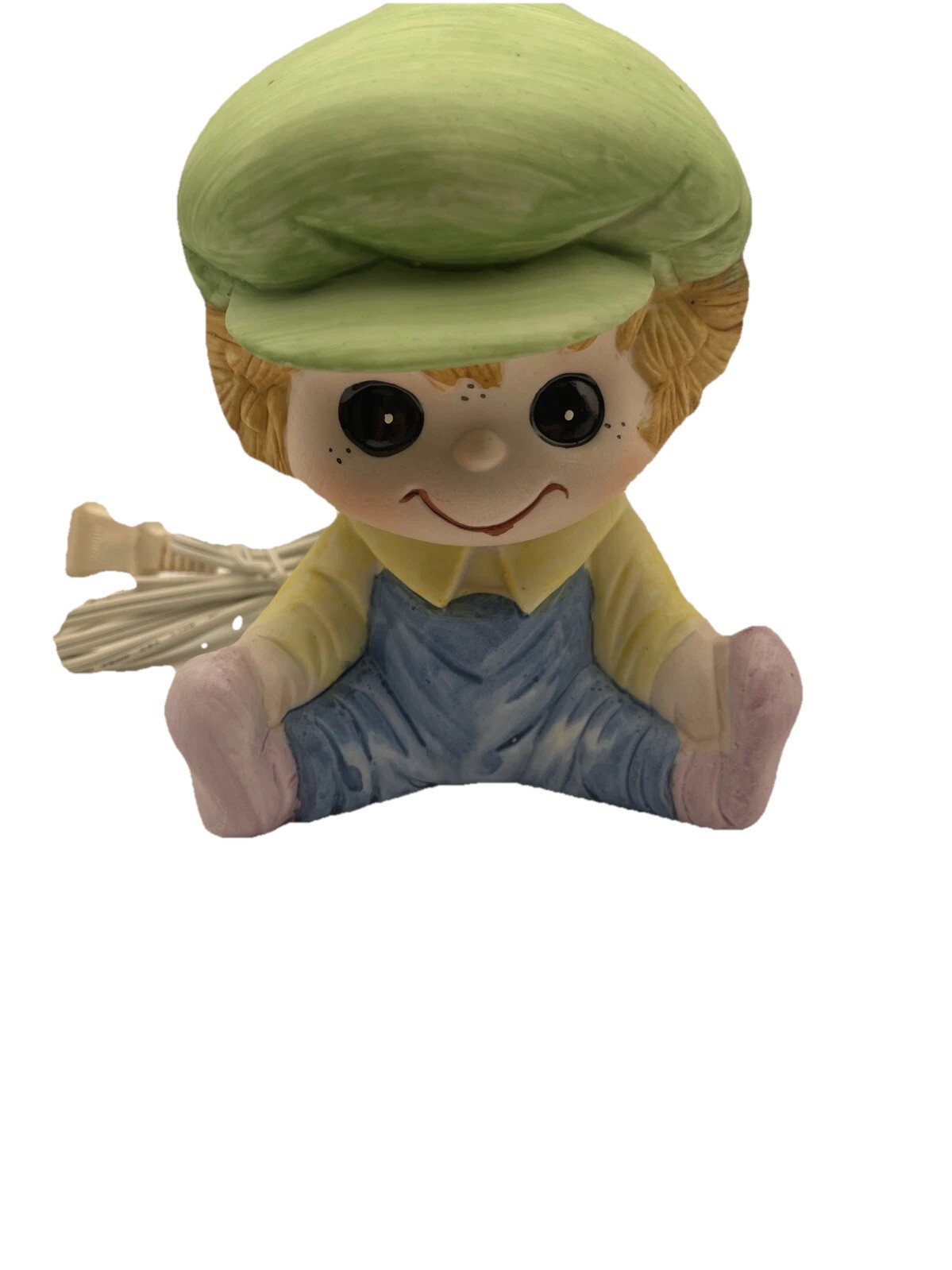 Vintage Interpur Boy Ceramic Night Light
