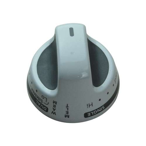 Knob, Smart Dual Lf,Lr,Rr #WPW10193253 for Whirlpool, Amana, Maytag, KitchenAid,