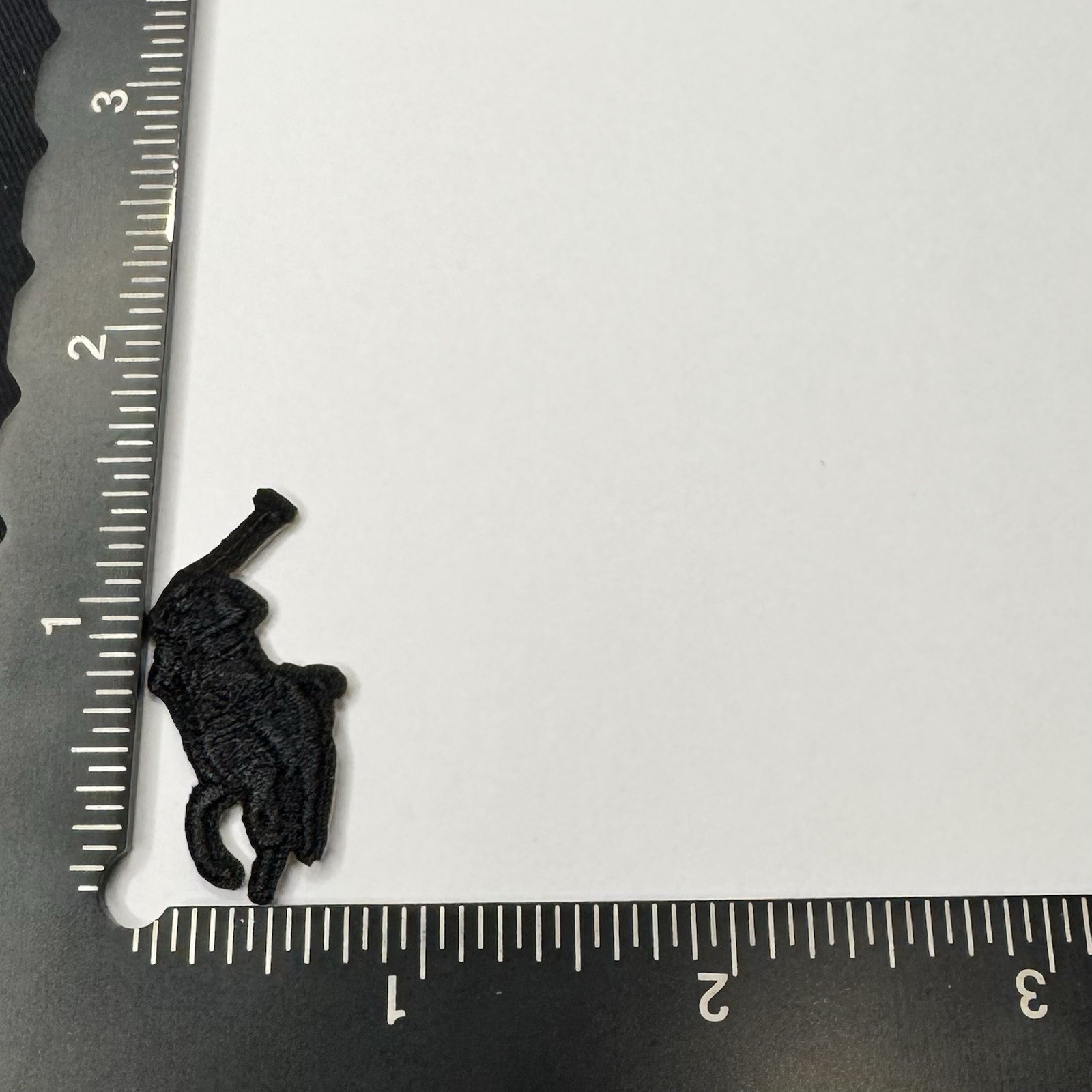 Polo Custom Replica Black Iron on Patch Hand Made Embroidered