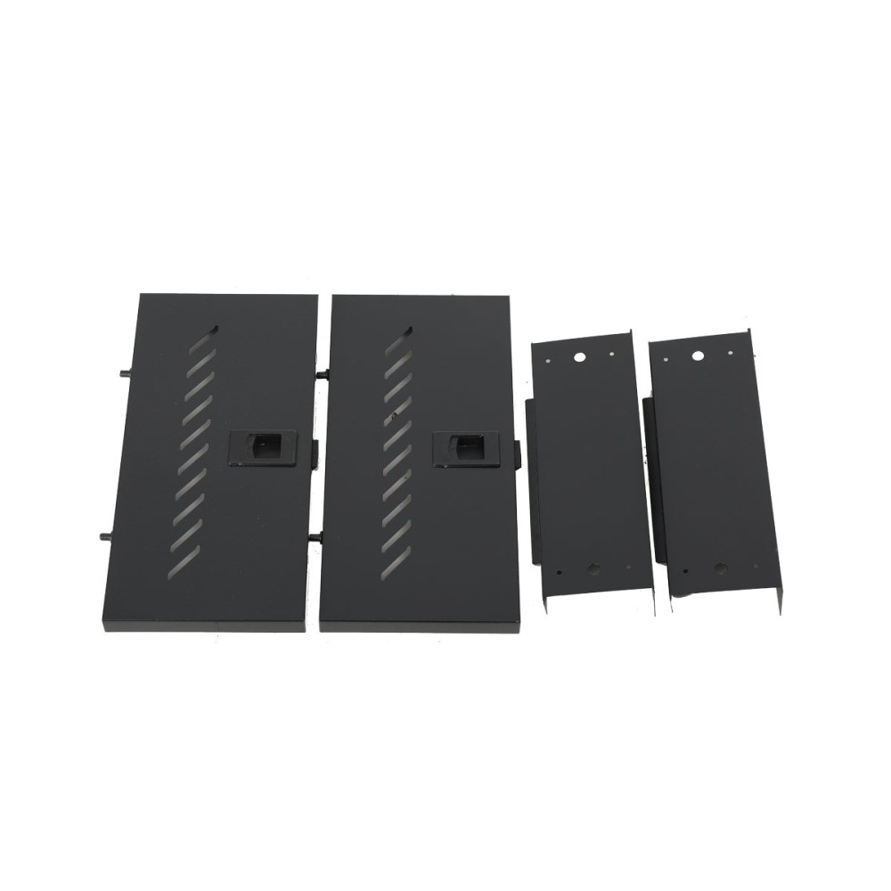 4U Server Rack Cabinet Network Data Rack Enclosure 60kg Load Bearing Black