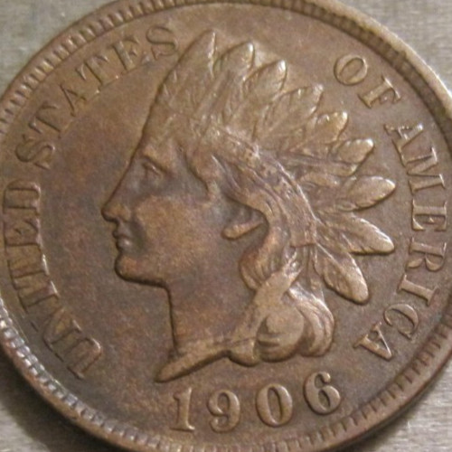SELLING AS SHOWN ~ 1906 INDIAN HEAD CENT with PARTIAL LIBERTY *** 399
