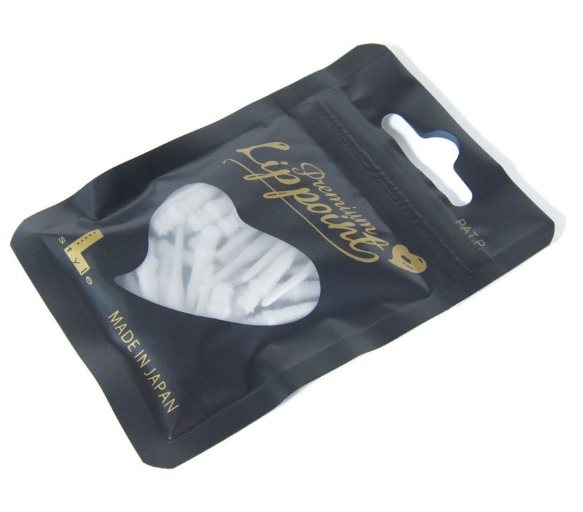 L-Style Lip Point Premium White Dart Tips 30 Pieces