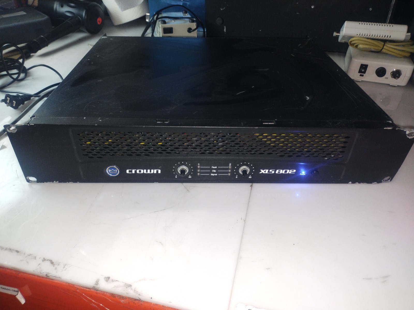 Crown XLS 802 2-Channel Power Amplifier.