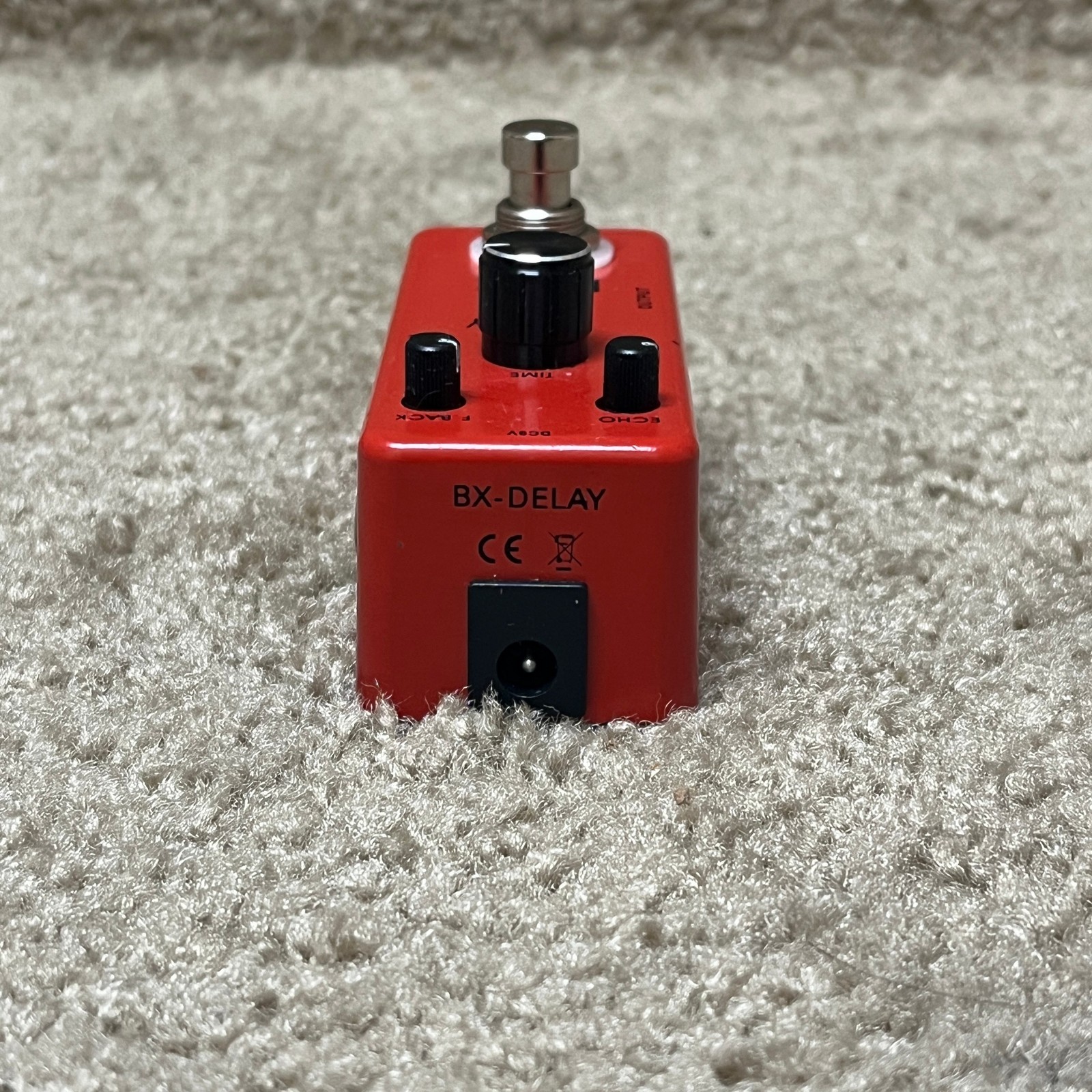 Blaxx Delay Pedal Red Mini