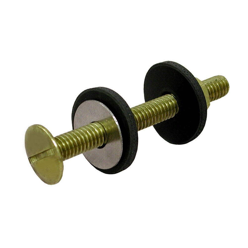5/16" 3" Tri-Bolt Tank to Bowl Bolt Set Brass Bolts Part# C03280 Jones Stephens
