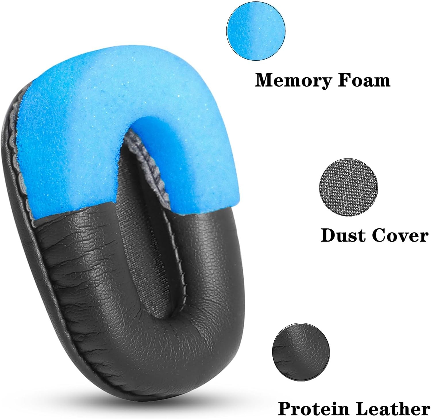 Replacement Ear Pads for BlueParrott B350 XT Headset